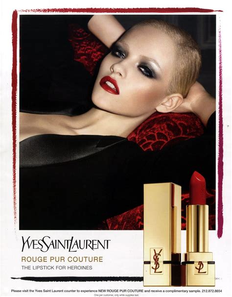 ysl lipstick rouge|ysl rouge pur couture commercial.